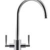 Franke Olympus J-Spout Kitchen Tap - Decor Steel - 115.0049.979