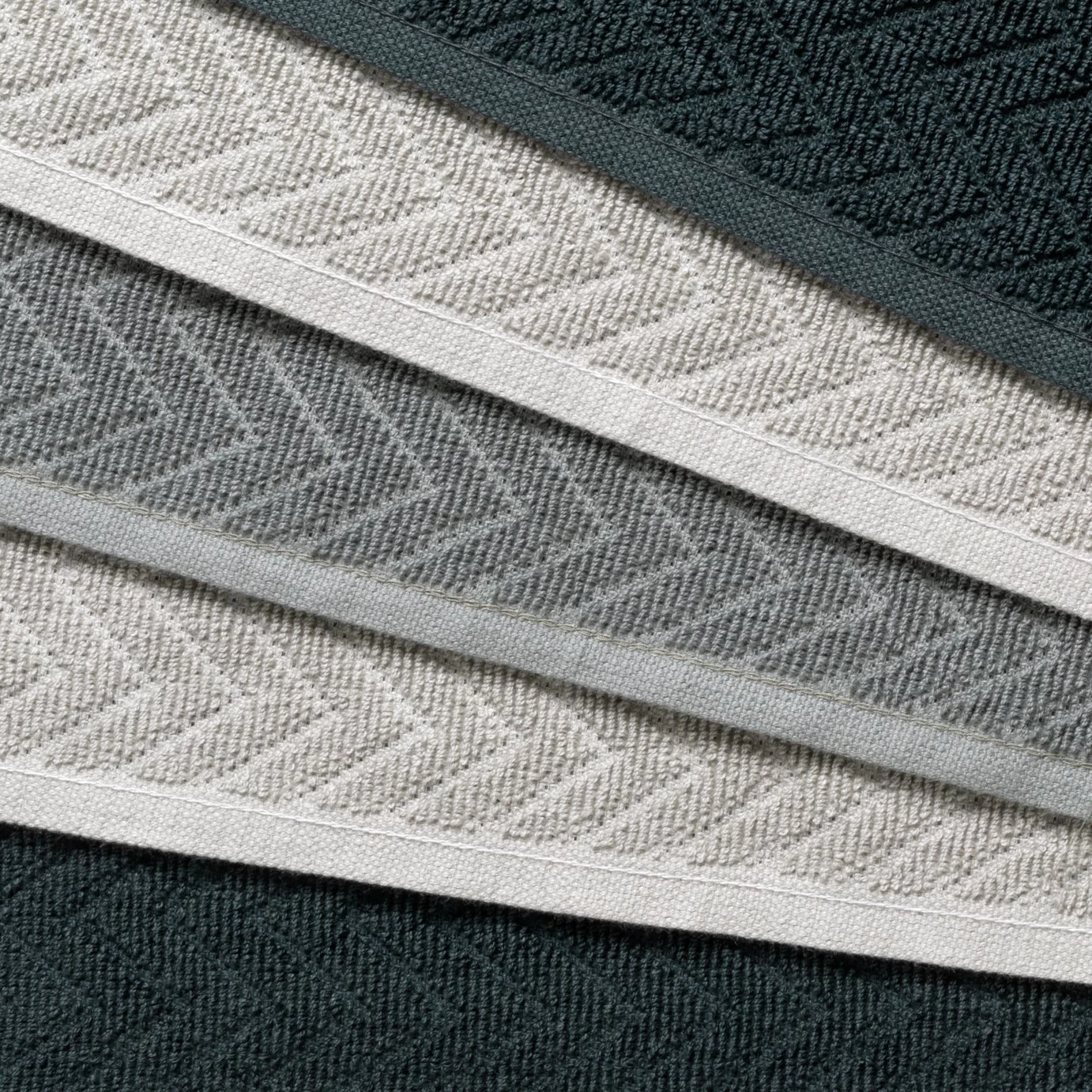 Habitat Zig Zag Terry Pack Of 5 Tea Towels - Image 4