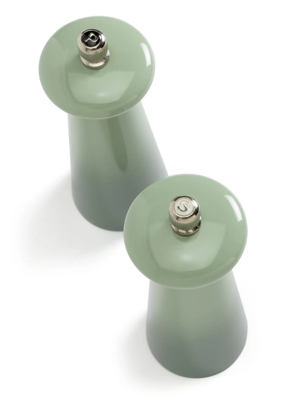 Habitat Herbalist Salt & Pepper Mill Set - Green - Image 3
