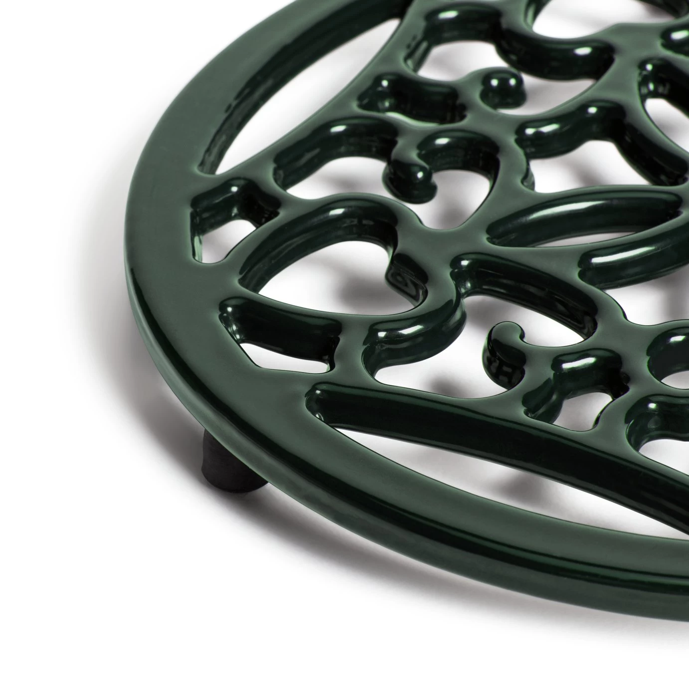 Habitat Cast Iron Trivet - Green - Image 4