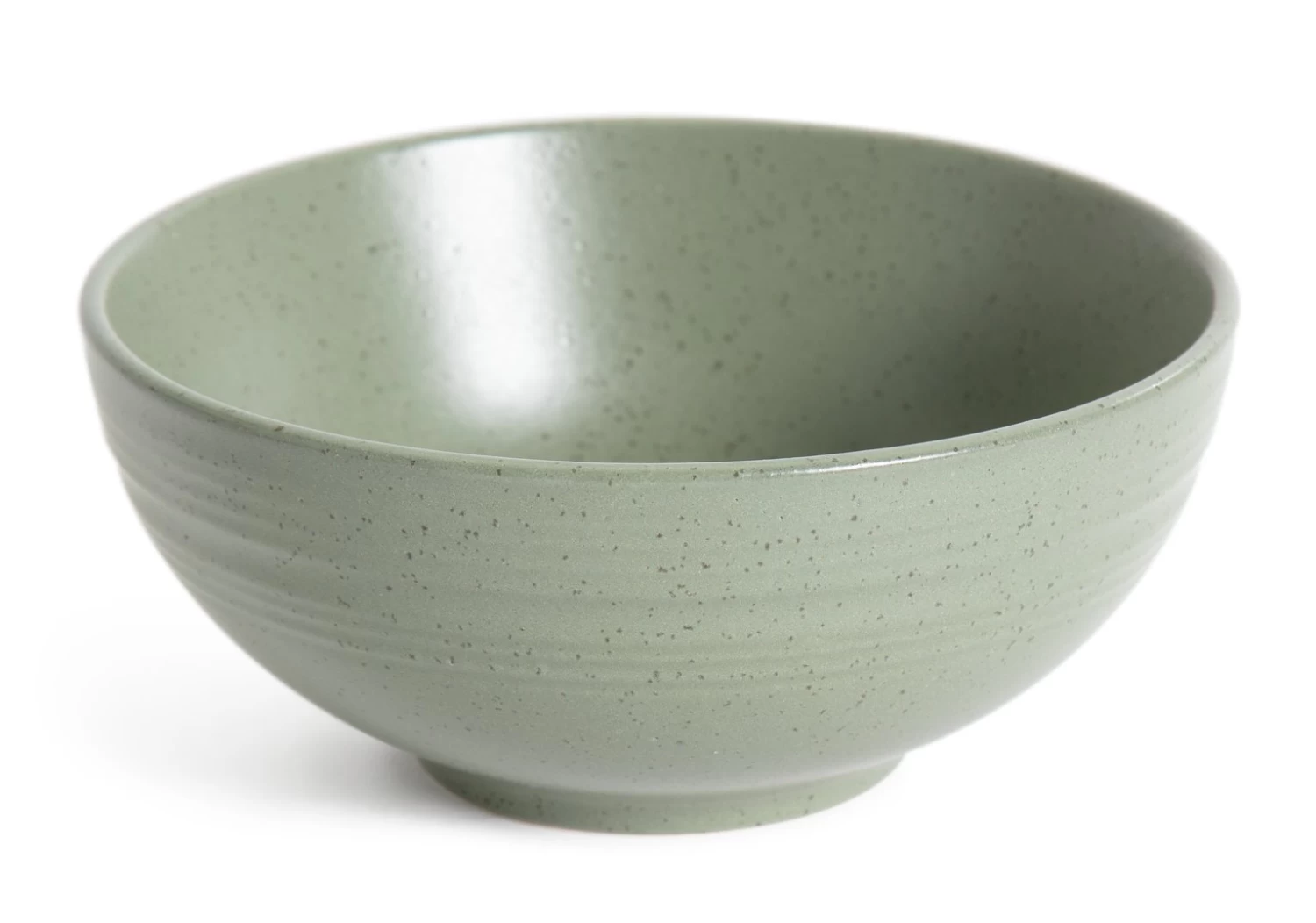 Habitat Textured Ripple 12 Piece Stoneware Dinner Set - Sage - Image 5