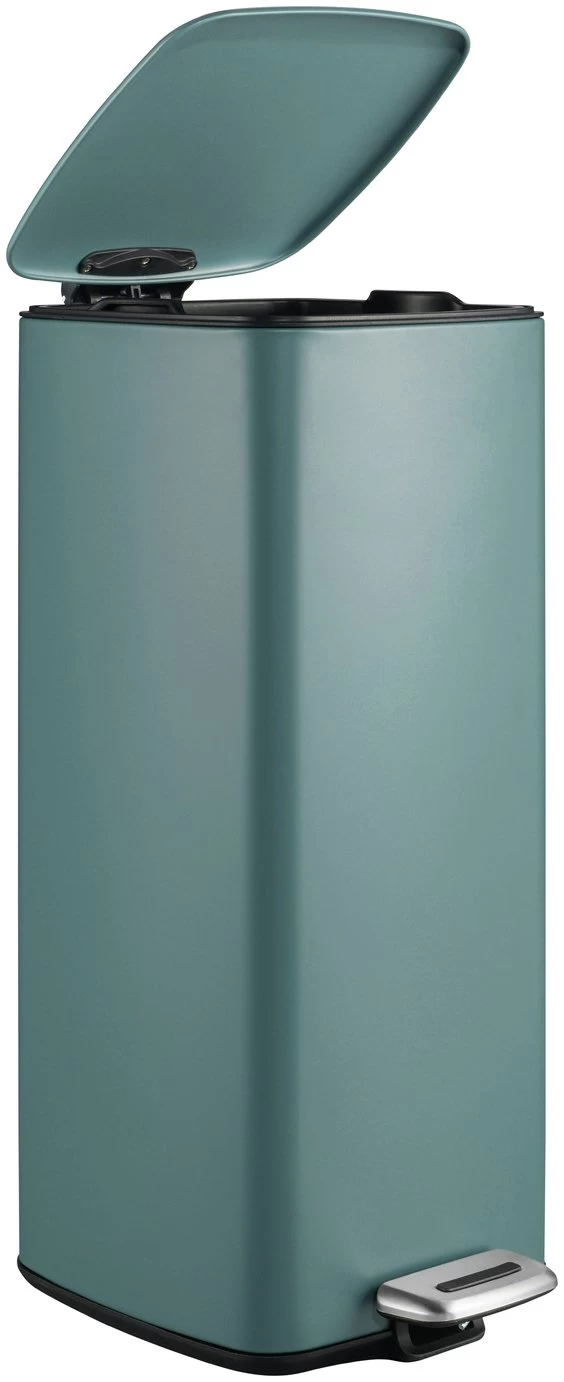 Habitat 28 Litre Square Waste Bin - Teal - Image 3