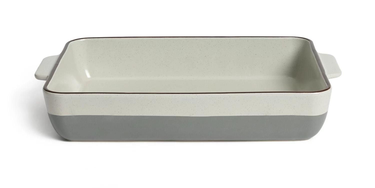 Habitat Speckle 36cm Large Ceramic Roasting Tin - Image 4