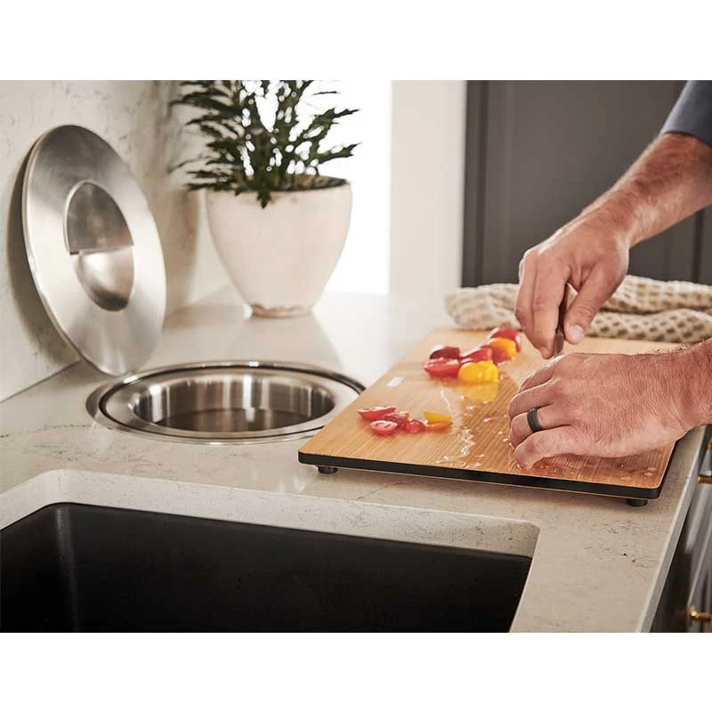 Blanco SOLON-IF Waste Sorter System For 300mm Base Cabinet - Brushed Stainless Steel - 512471 - Image 3