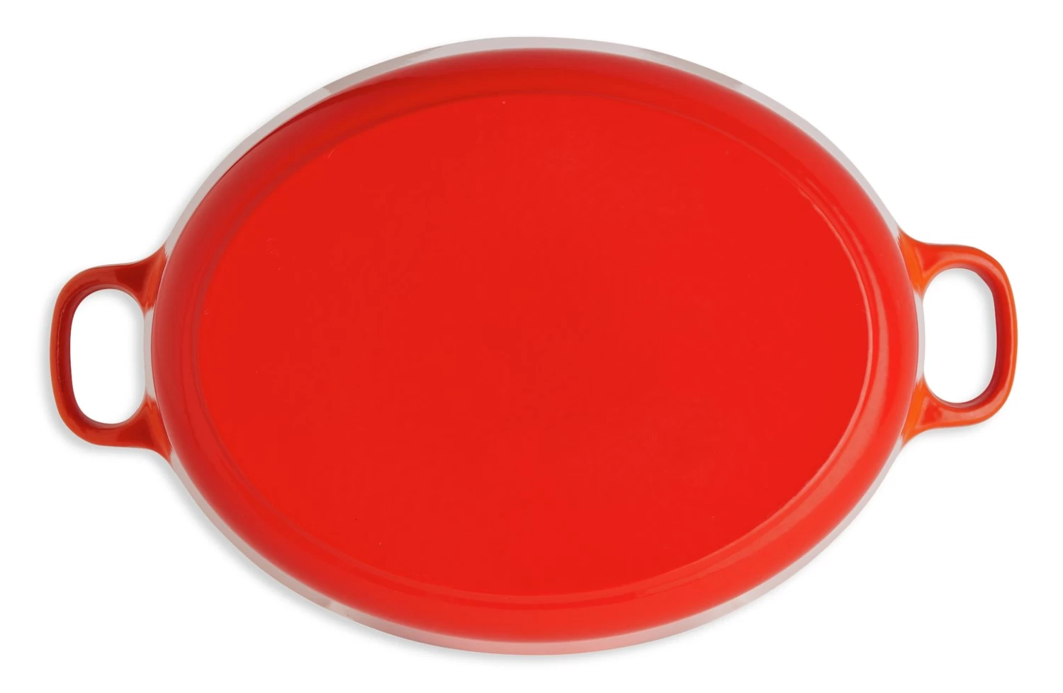 Habitat 4.7 Litre Cast Iron Oval Casserole Dish - Orange - Image 5