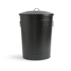 Habitat 49 Litre Trash Can Bin - Black