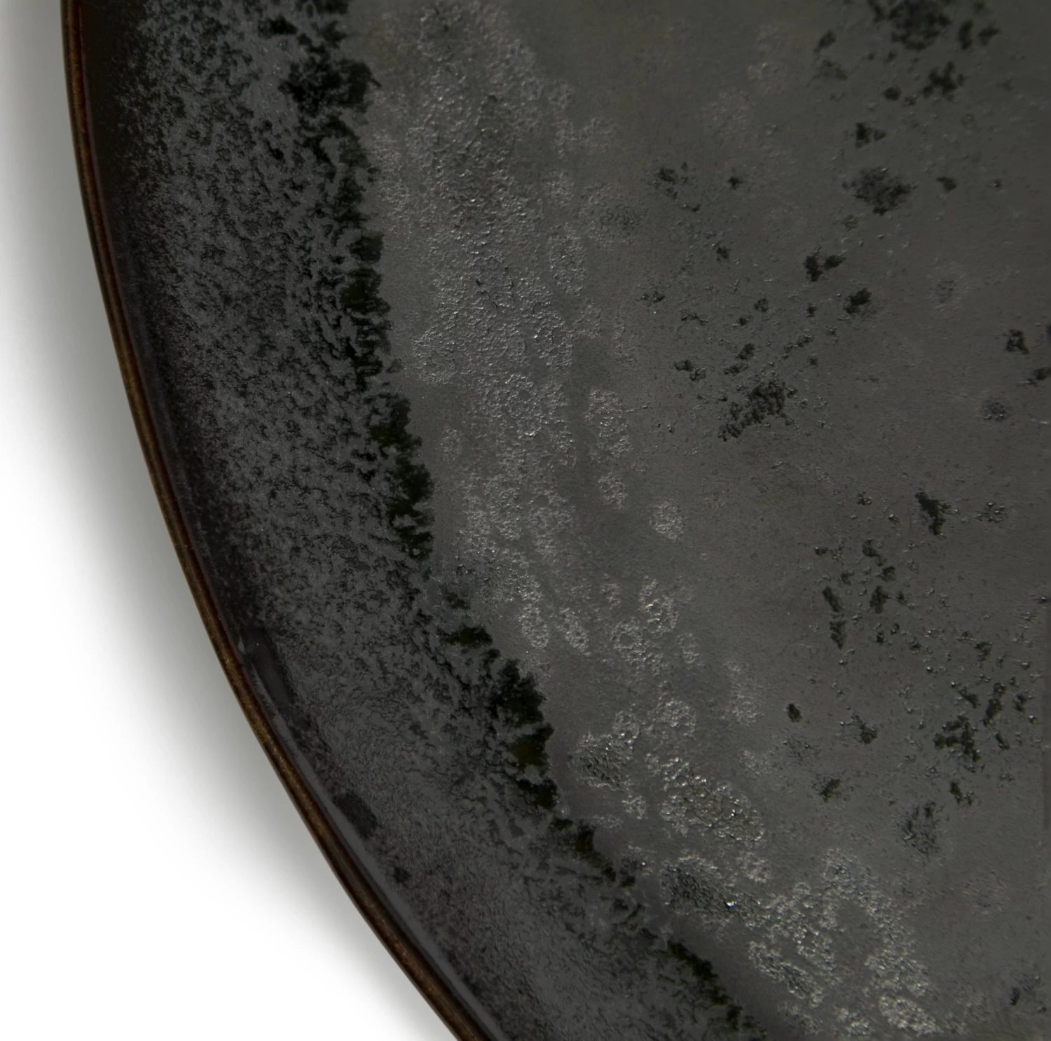 Habitat Preto Stoneware Serving Platter - Black - Image 3