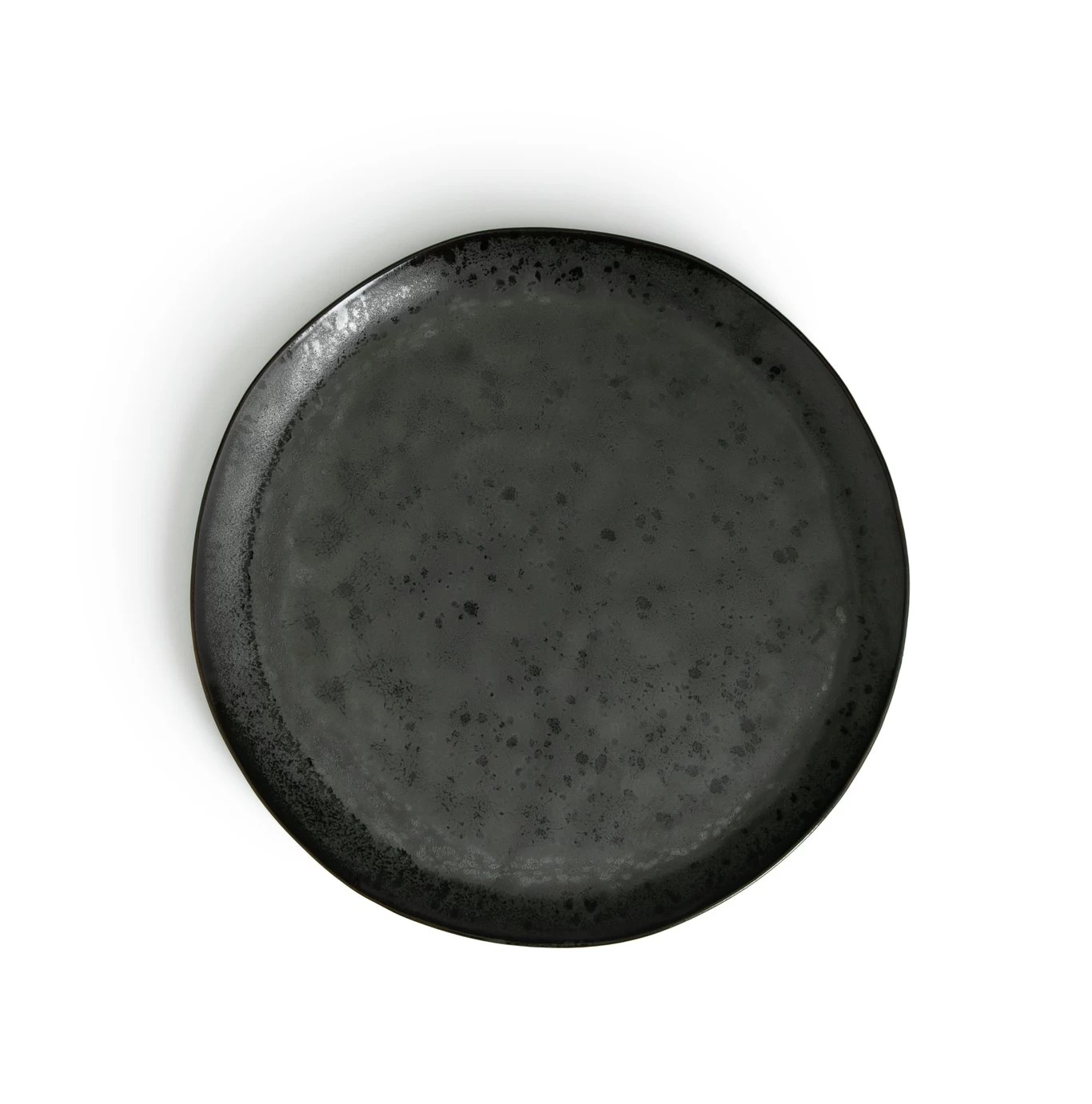Habitat Preto Stoneware Serving Platter - Black - Image 4