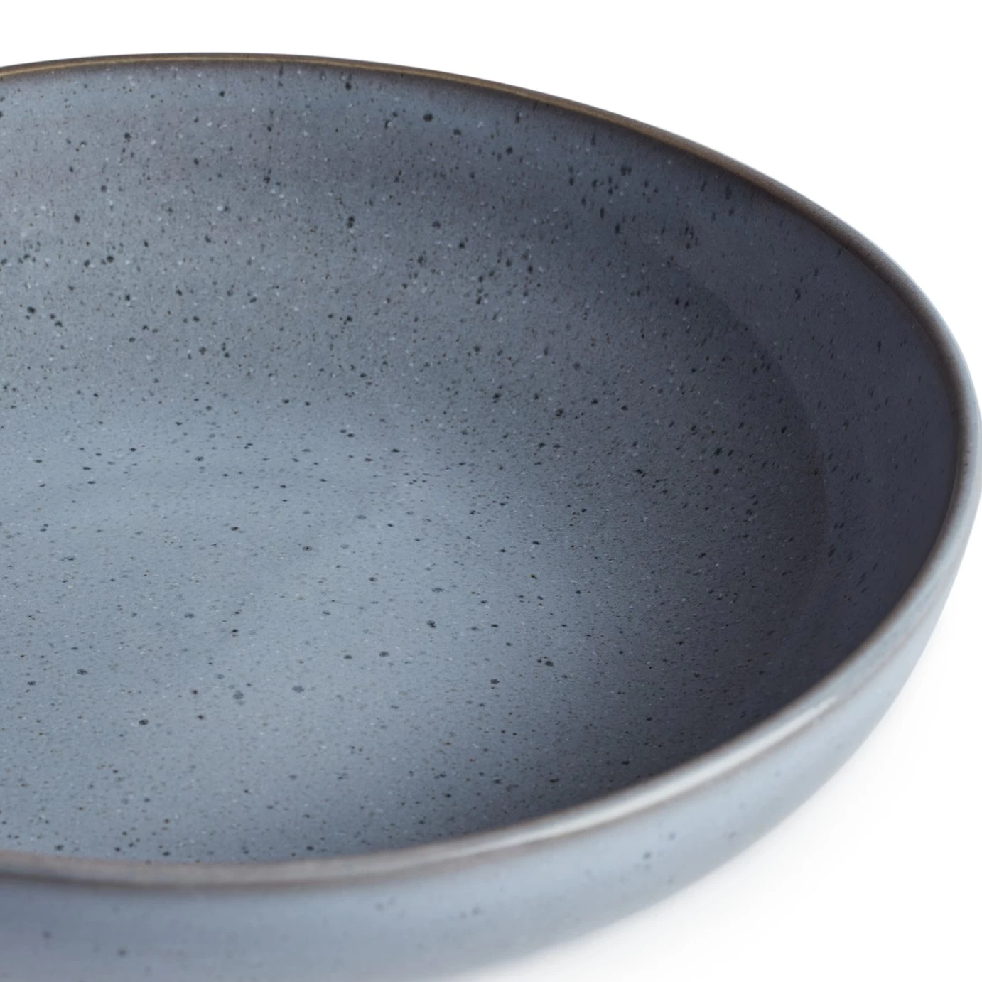 Habitat Evora 4 Piece Stoneware Pasta Bowls - Blue - Image 5