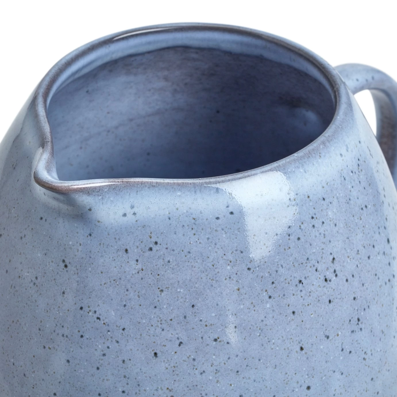 Habitat Evora Stoneware Jug - Blue - Image 3