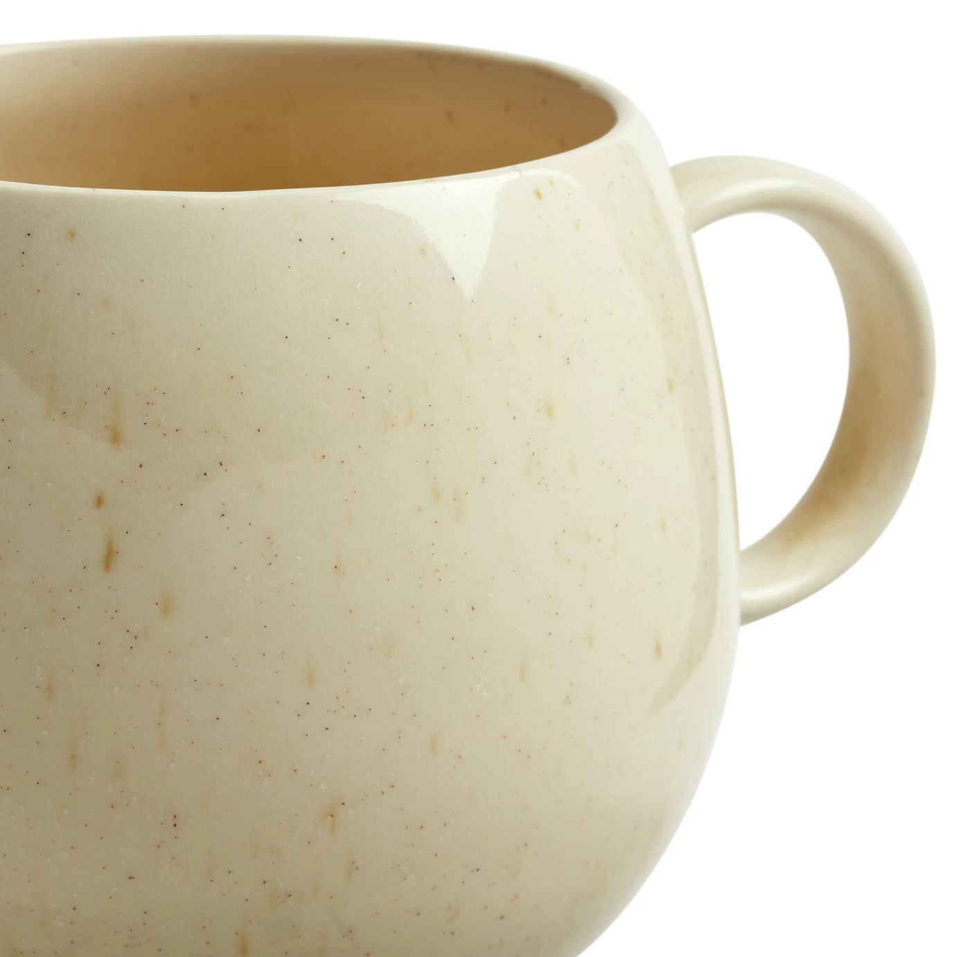 Habitat Evora Set Of 4 Stoneware Mugs - Natural - Image 3