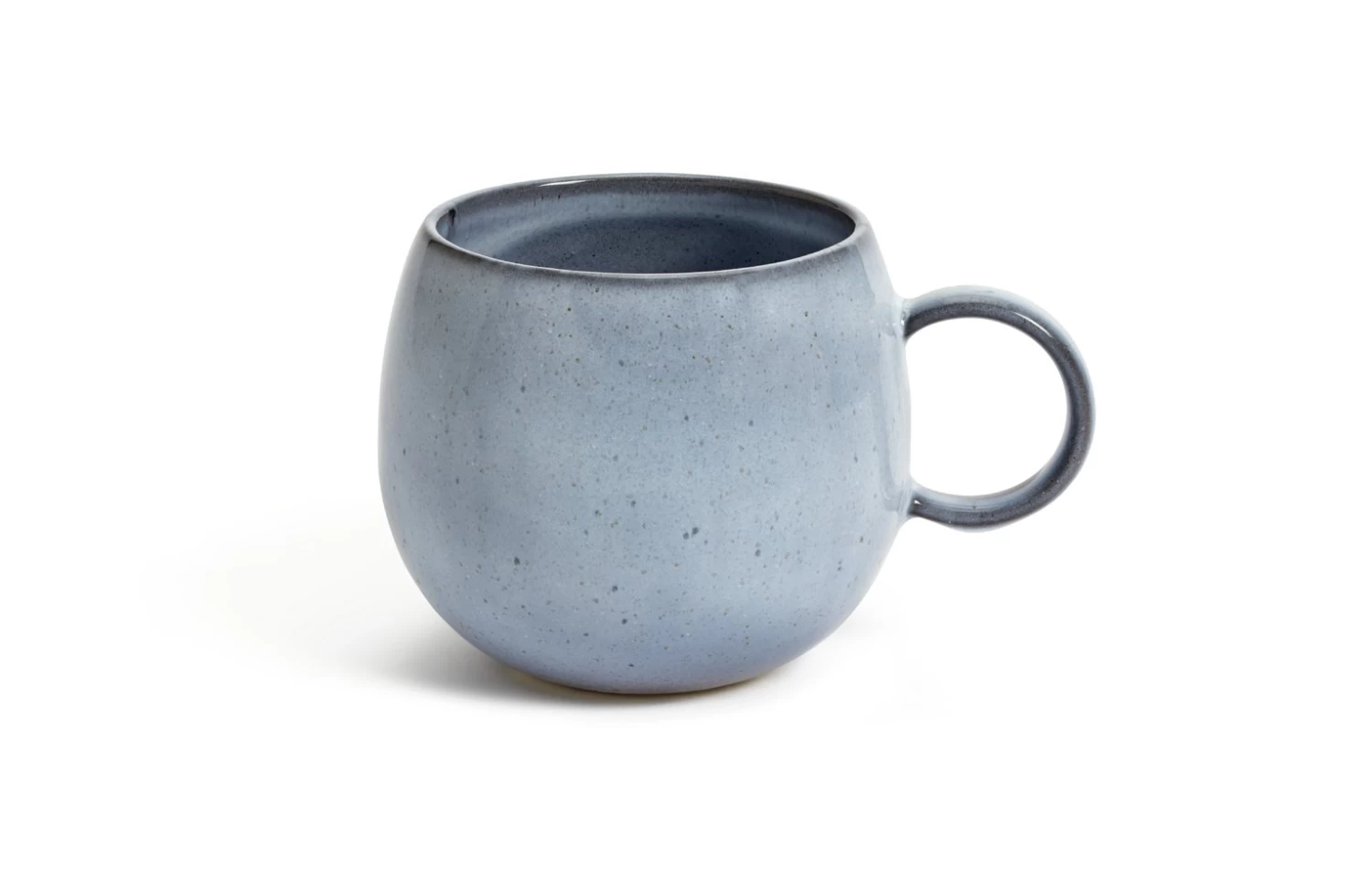 Habitat Evora Set Of 4 Stoneware Mugs - Blue - Image 2