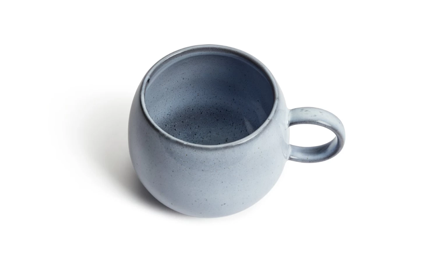 Habitat Evora Set Of 4 Stoneware Mugs - Blue - Image 4