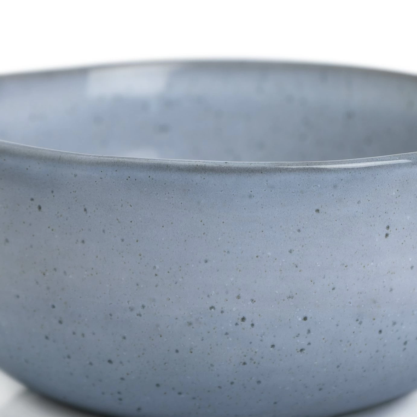 Habitat Evora 12 Piece Stoneware Dinner Set - Blue - Image 5