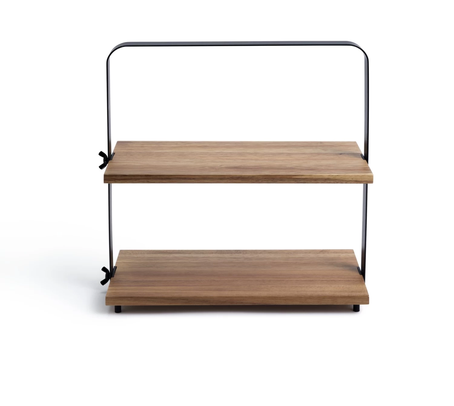 Habitat Industrial Two Tier Wooden Serving Platter