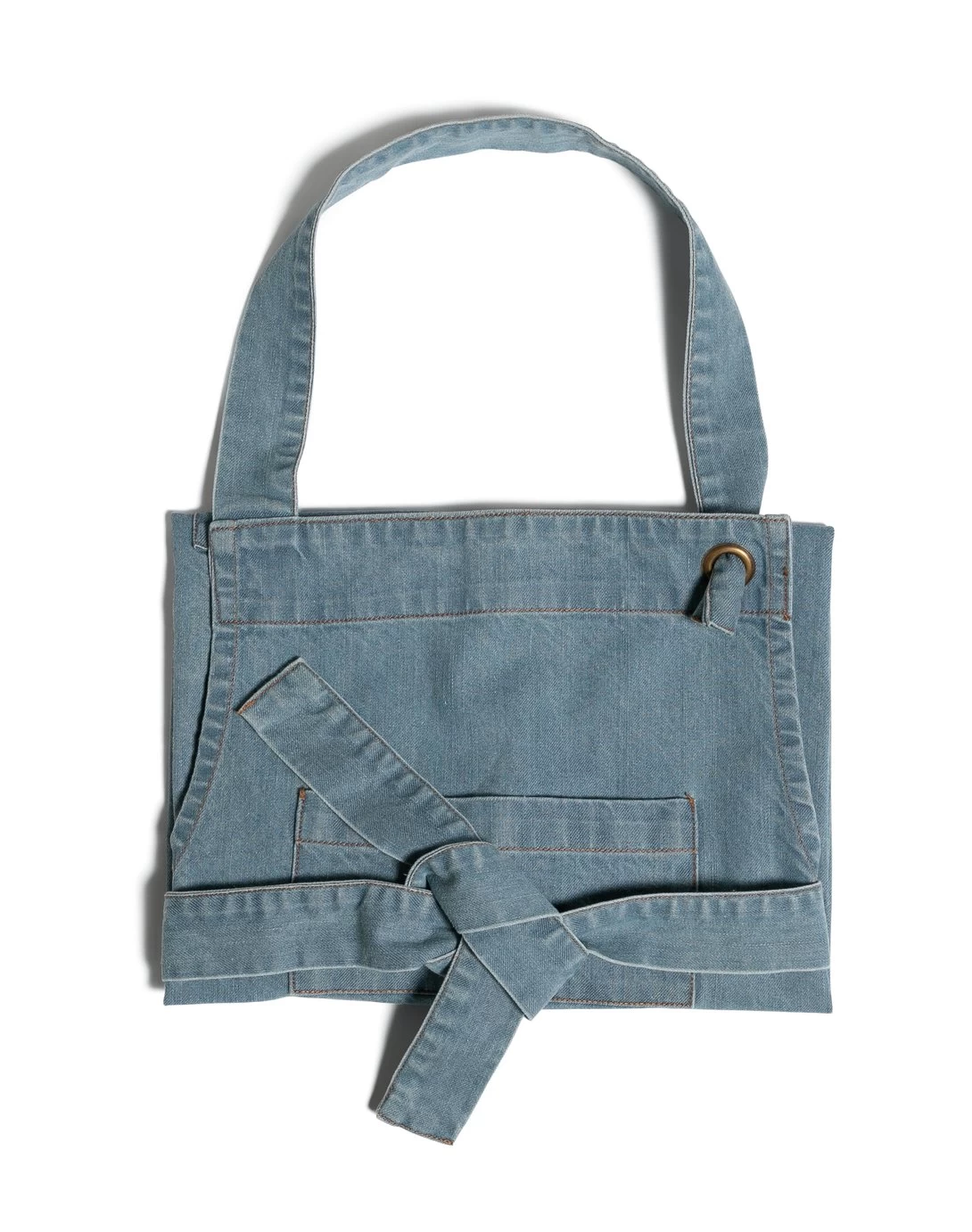 Habitat Mediterranean Denim Apron - Blue