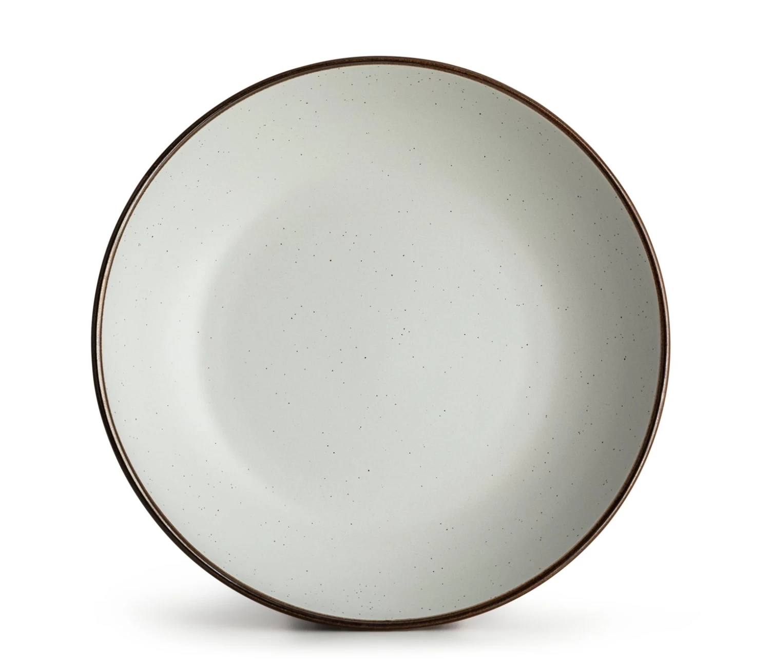 Habitat Speckle 4 Piece Stoneware Pasta Bowl - Rust - Image 5