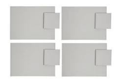 Habitat Faux Leather Set Of 4 Placemats And Coasters Set