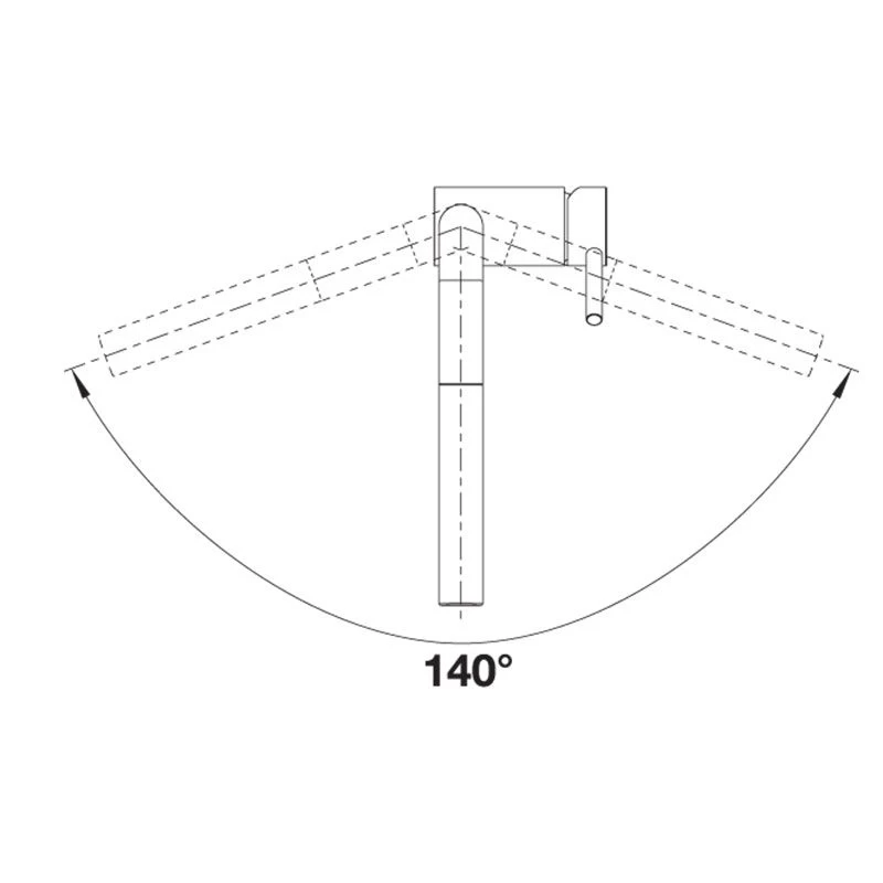 Blanco LINUS-S Silgranit Look Kitchen Mixer Tap With Pull-Out Spray - Soft White - 526959 - Image 2