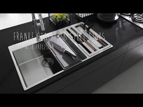 Franke Maris 1 Bowl Undermount Kitchen Sink MRX 110-45 - Stainless Steel - 122.0553.943 - Image 3