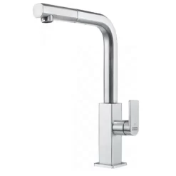 Franke Mythos Single Lever Pull-Out Nozzle Tap - Stainless Steel - 115.0689.097