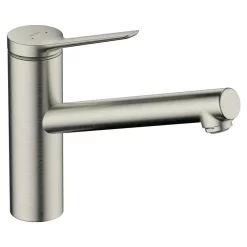 Hansgrohe Zesis M33 Single Lever Kitchen Mixer Tap 150 1Jet - Stainless Steel - 74802800