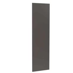 Kitchen Kit Slab 2400mm Larder Cabinet End Panel - Super Gloss - Graphite - Flatpacked - FKKF0430