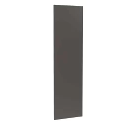 Kitchen Kit J-Pull 2400mm Larder Cabinet End Panel - Super Gloss - Graphite - Flatpacked - FKKJ0430