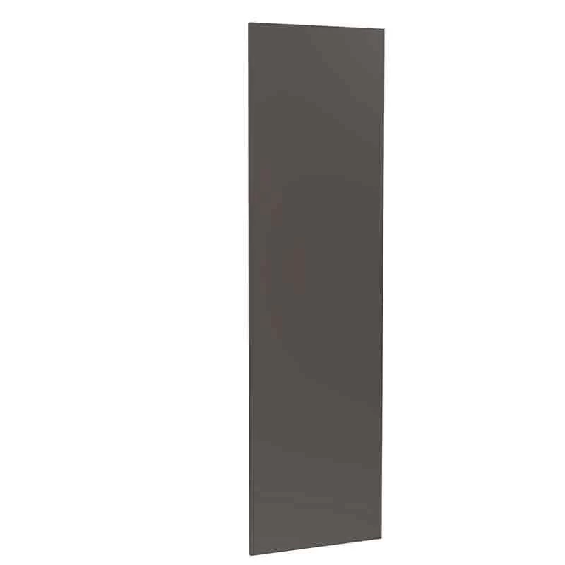 Kitchen Kit J-Pull 2400mm Larder Cabinet End Panel - Super Gloss - Graphite - Flatpacked - FKKJ0430