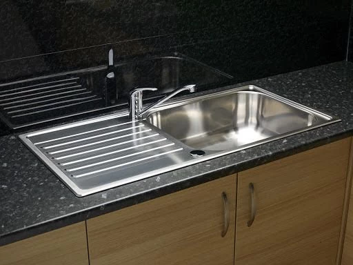 Reginox Minister 10 Elegance Inset Stainless Steel Kitchen Sink - Reversible - MINISTER REVERSIBLE - Image 2